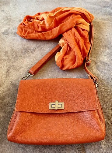 Damenhandtasche orange mit - damenhandtasche,