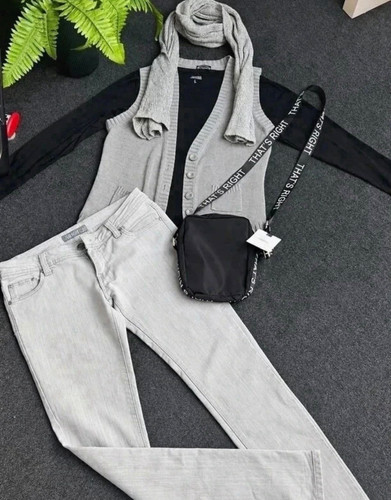 Damen outfit jeanshose - damen,