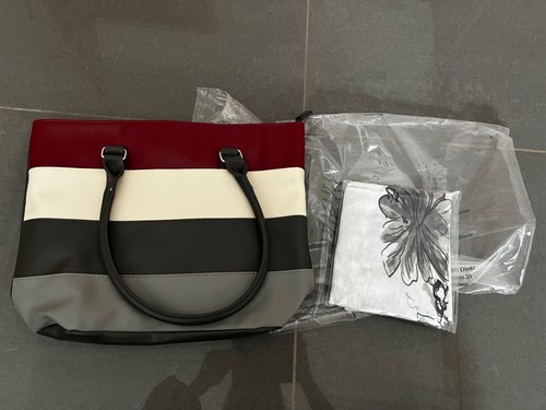 Handtasche mit schal - mit, neu