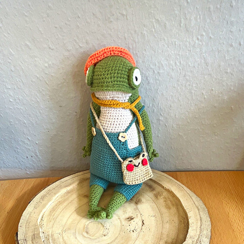 Amigurumi gehäkelte frosch - amigurumi,