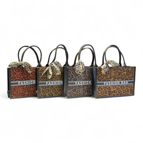 Leoparden damen handtasche mit - leoparden,