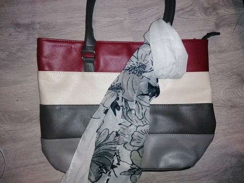 Tasche mit schal - schal, damen*****